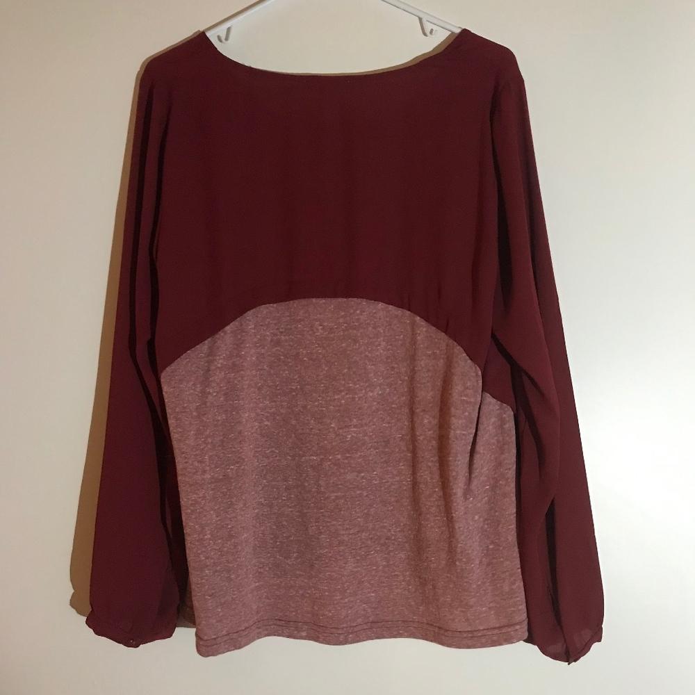 Two Tone Blouse / T